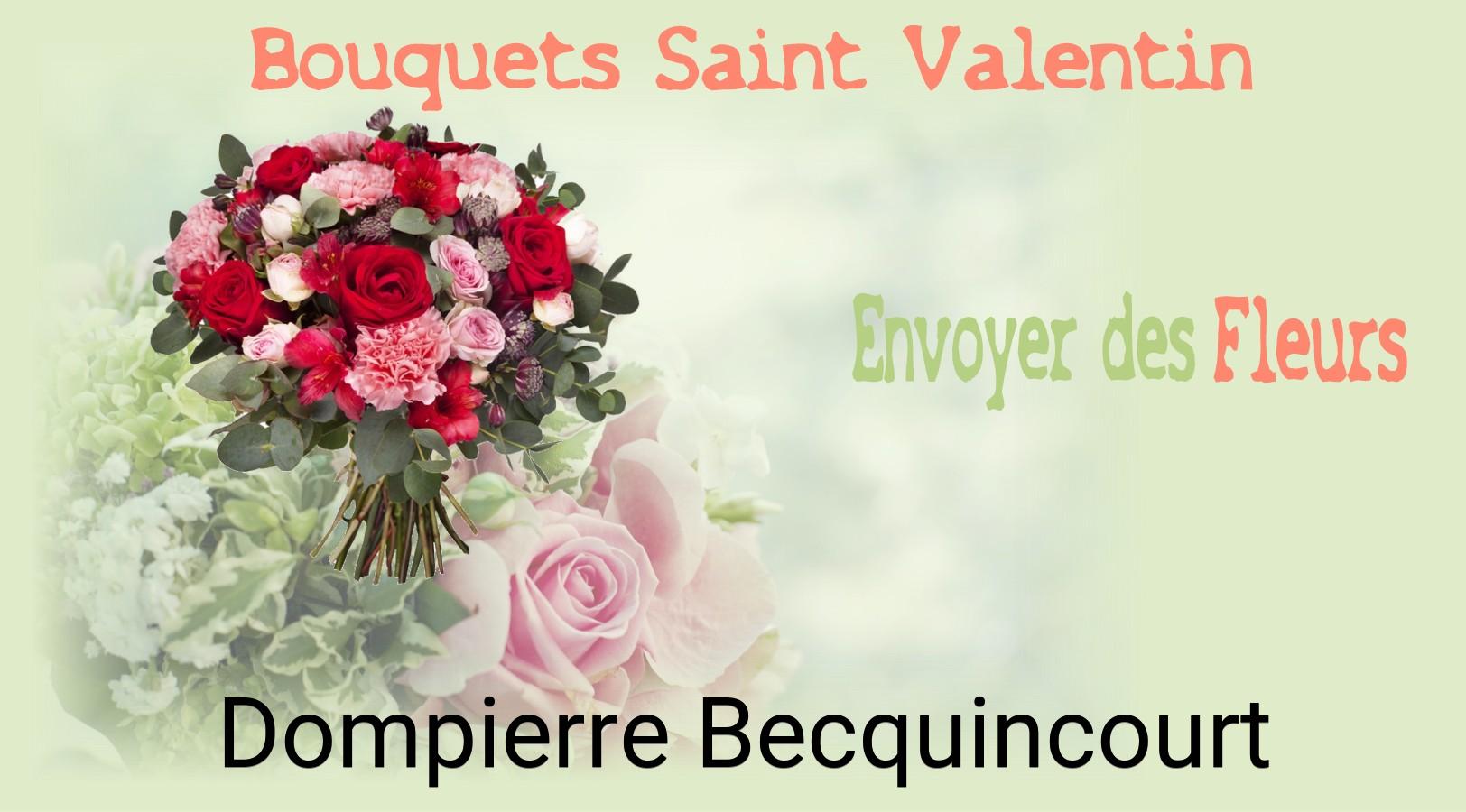 Roses de Saint-Valentin livrées à Dompierre-Becquincourt